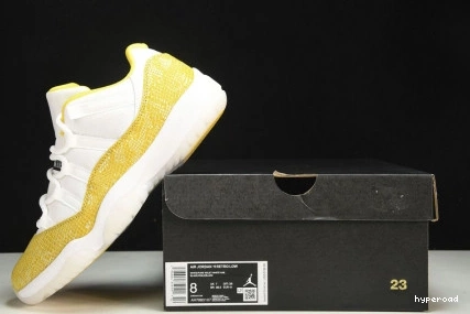 Hyperoad Low 11 Jordan Air Snakeskin” “Yellow 0922